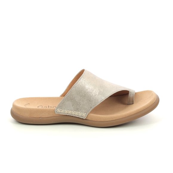 NWT Gabor Lanzarote Womens Toe Post Sandals - Size 6 - Picture 2 of 13